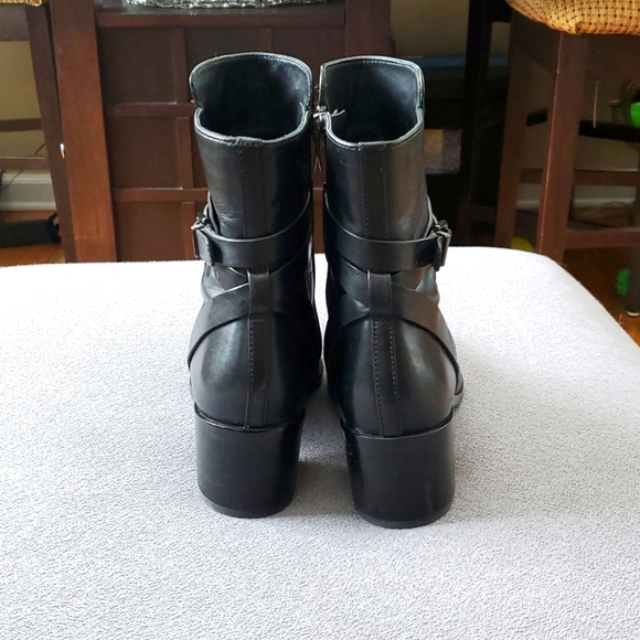VIA SPIGA ▪︎ Black Leather Bootie, 8.5M, EUC - Picture 4 of 10